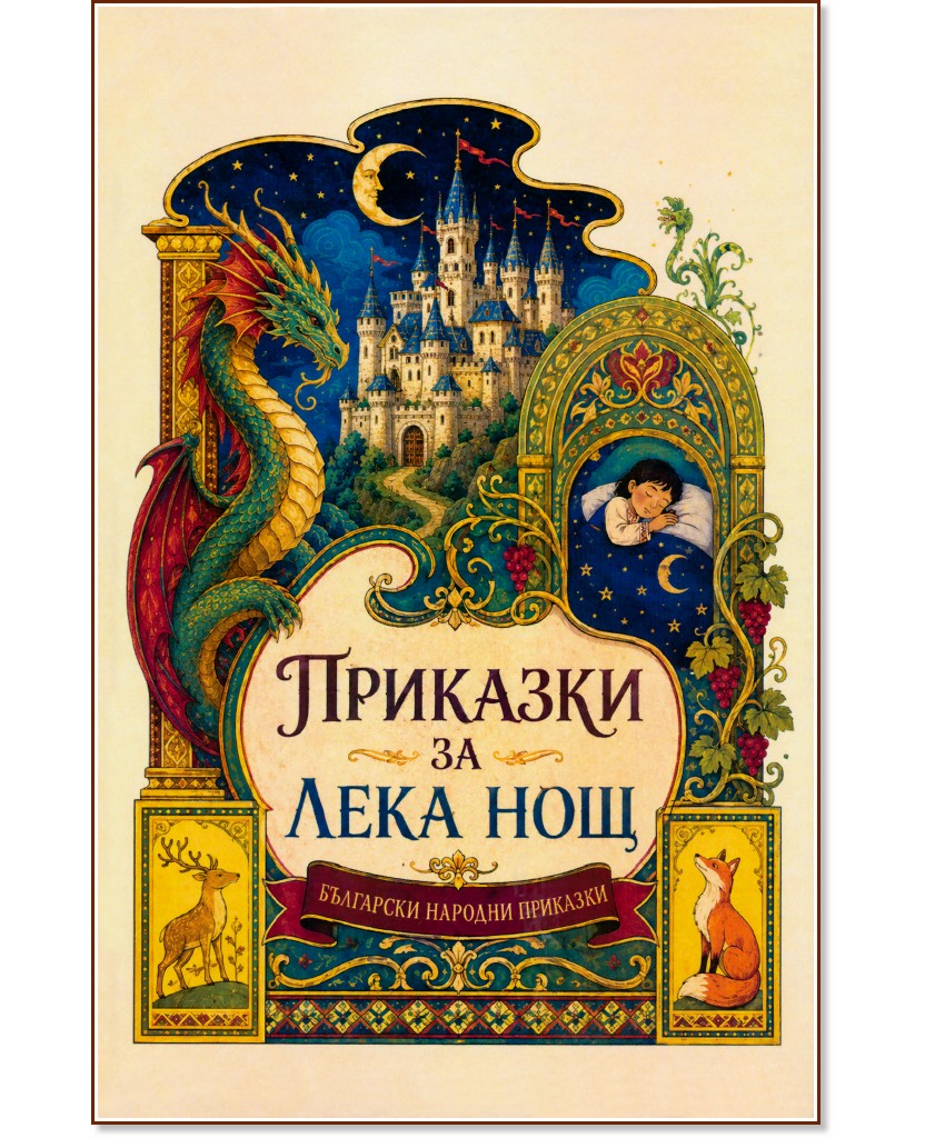Приказки за лека нощ Приказки за лека нощ - детска книга