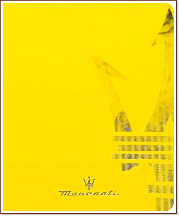  Pininfarina Segno Maserati Notes - 14 x 21 cm    - 