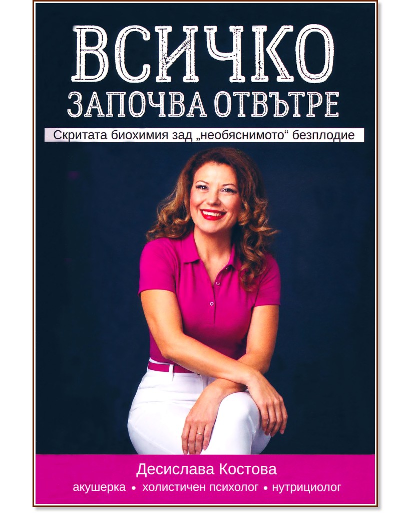 Всичко започва отвътре Всичко започва отвътре - Десислава Костова - книга