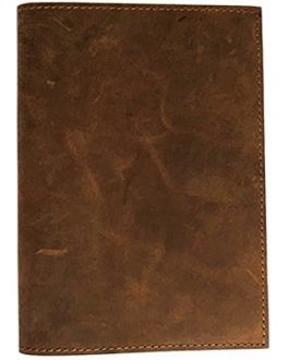 Кожен тефтер Lamali Pundit Кожен тефтер Lamali Pundit - А5, с бели листове - тефтер