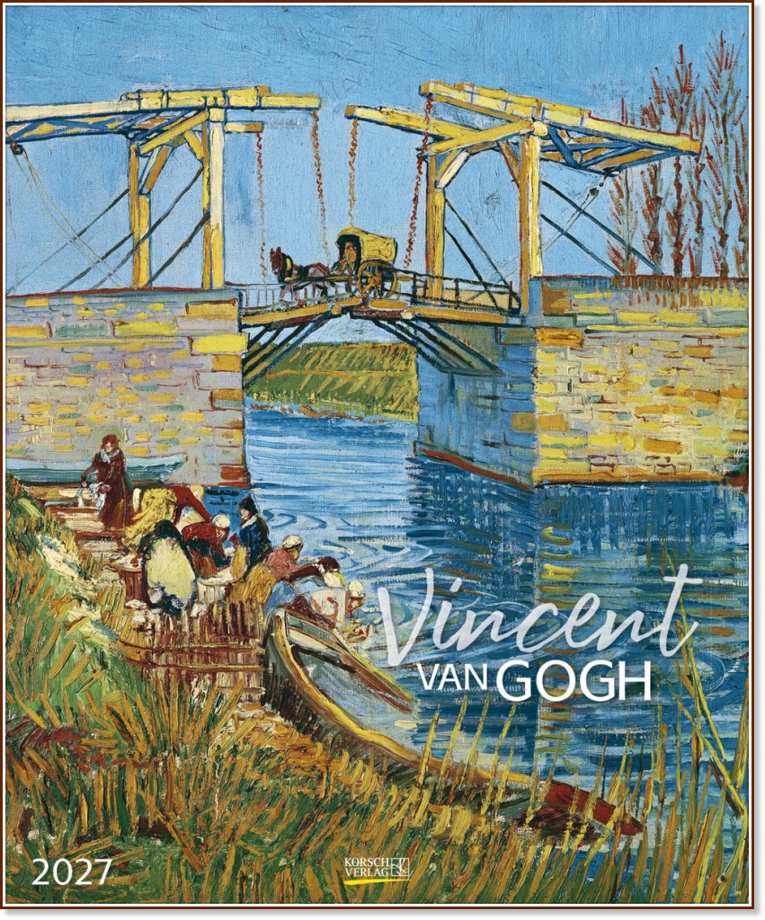 Стенен календар - Vincent van Gogh 2027 Стенен календар - Vincent van Gogh 2027 - календар