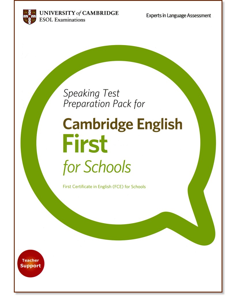 Speaking Test Preparation Pack for First for Schools + DVD : ���� B2: ����������� �� ������� - �����