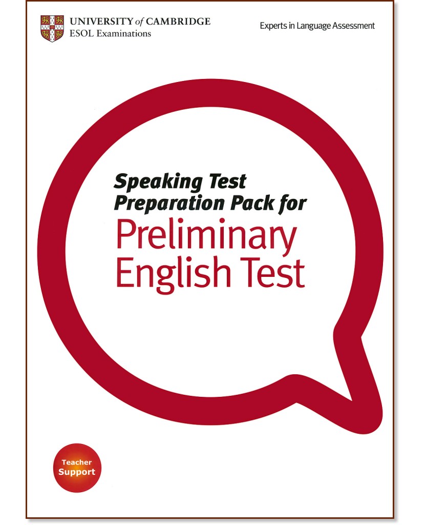 Speaking Test Preparation Pack for Preliminary English Test + DVD : ���� B1: ����������� �� ������� - �����