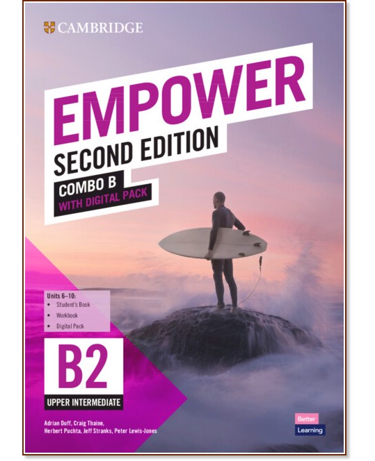 Empower -  Upper-intermediate (B2):     Combo B : Second Edition - Adrian Doff, Craig Thaine, Herbert Puchta, Jeff Stranks, Peter Lewis-Jones - 