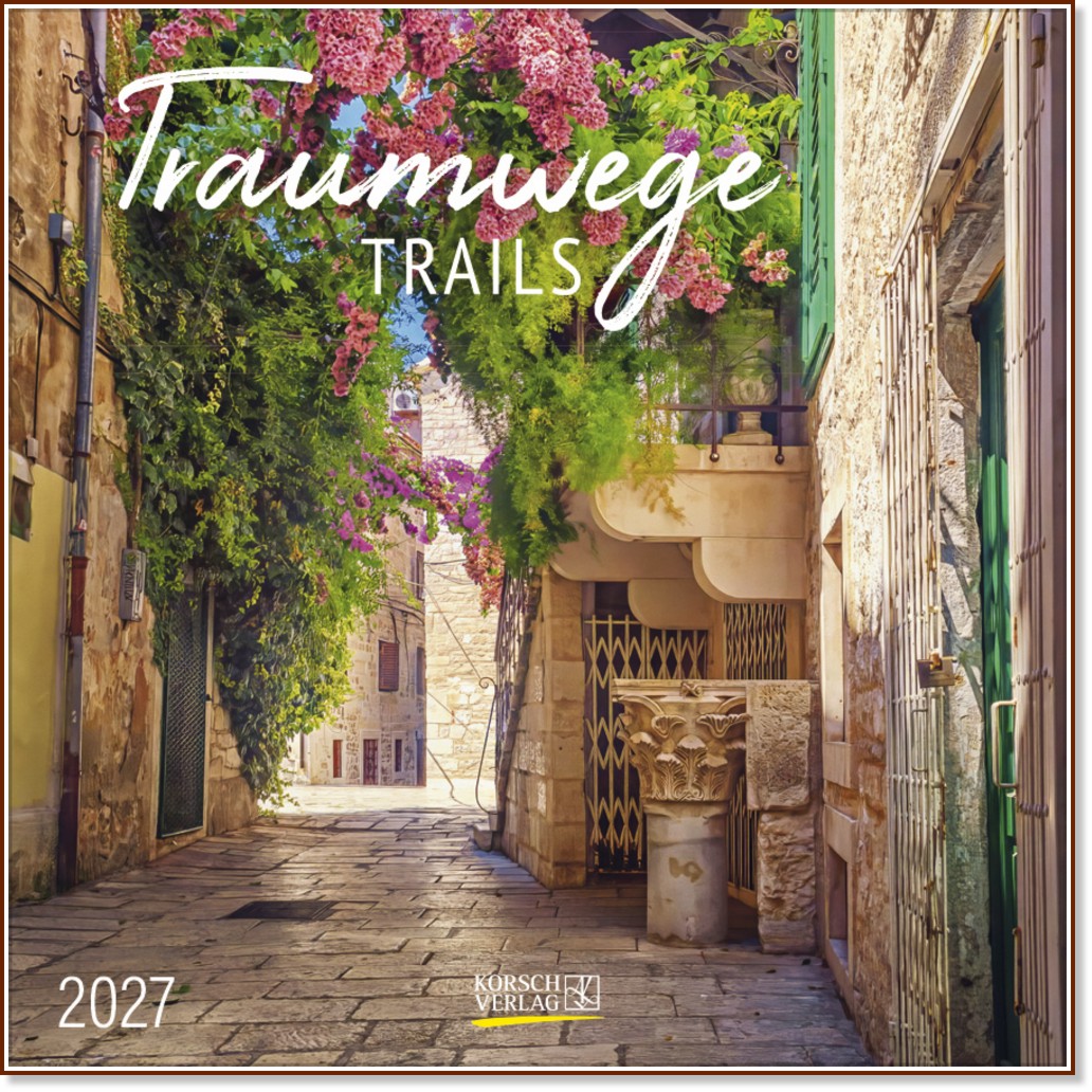 Стенен календар - Trails 2027 Стенен календар - Trails 2027 - календар