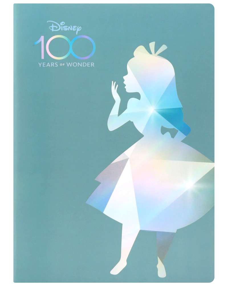 �������� � ������ ������ Alice in Wonderland - ������ A4 � 60 ����� �� ������� Disney 100 - ��������