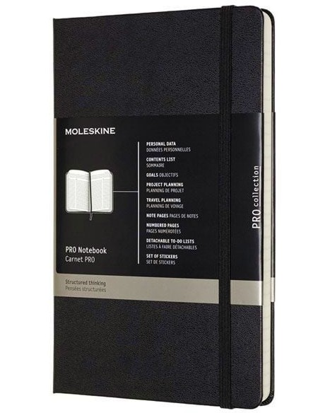  Moleskine Pro Collection - 13 x 21 cm - 
