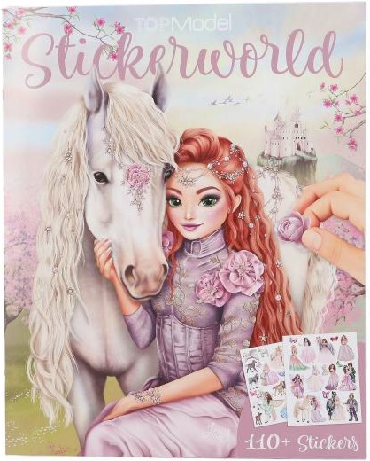 Топ Модел: Книжка със стикери Viva Violet Топ Модел: Книжка със стикери Viva Violet - детска книга