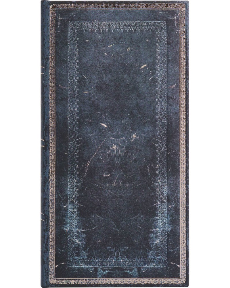 Тефтер Paperblanks Inkblot - 9.5 x 18 cm от колекцията Old Leather - продукт