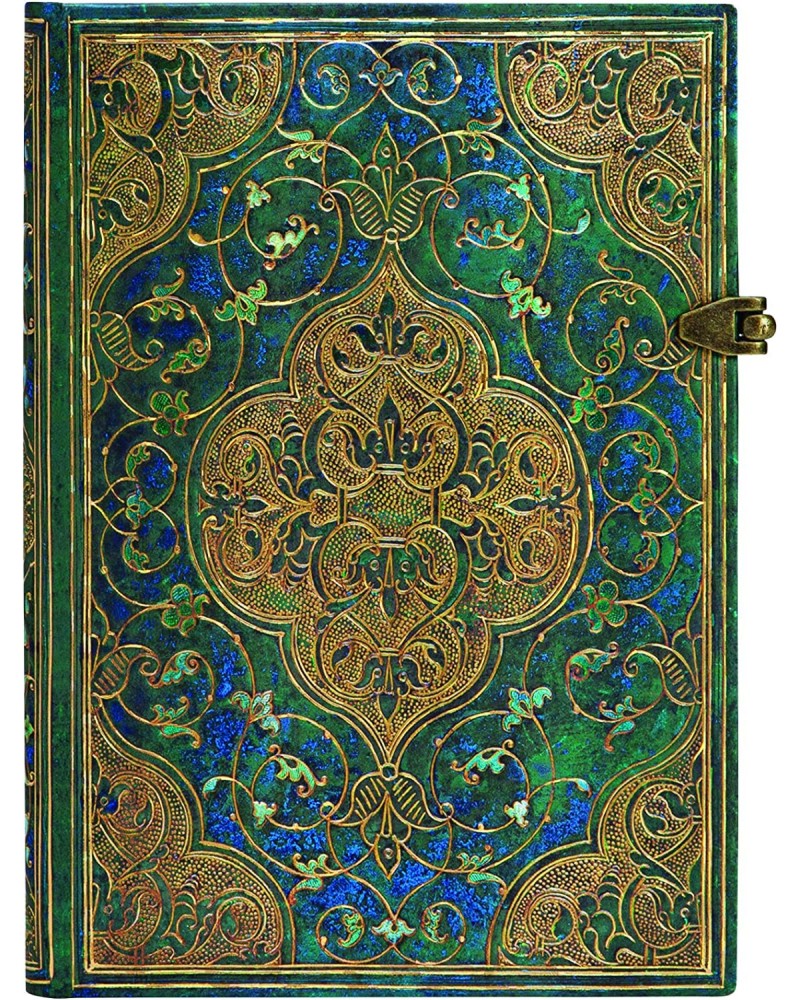  Paperblanks Turquoise Chronicles - 13 x 18 cm - 