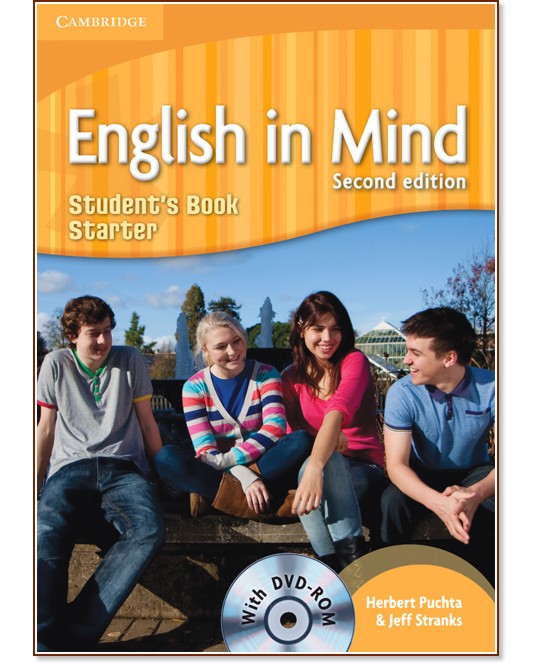 English in Mind - Second Edition: Учебна система по английски език : Ниво Starter (A1): Учебник + DVD-ROM - Herbert Puchta, Jeff Stranks - учебник