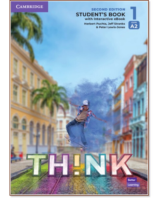 Think -  1 (A2):     : Second Edition - Herbert Puchta, Jeff Stranks, Peter Lewis-Jones - 