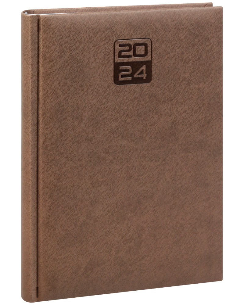 Календар-бележник Print 2024 - Формат A5 - тефтер - store.bg