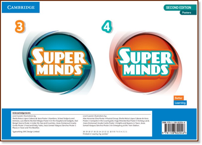 Super Minds -  3  4:     : Second Edition - Carmen Zavala Iturbe, Herbert Puchta, Peter Lewis-Jones, Gunter Gerngross - 