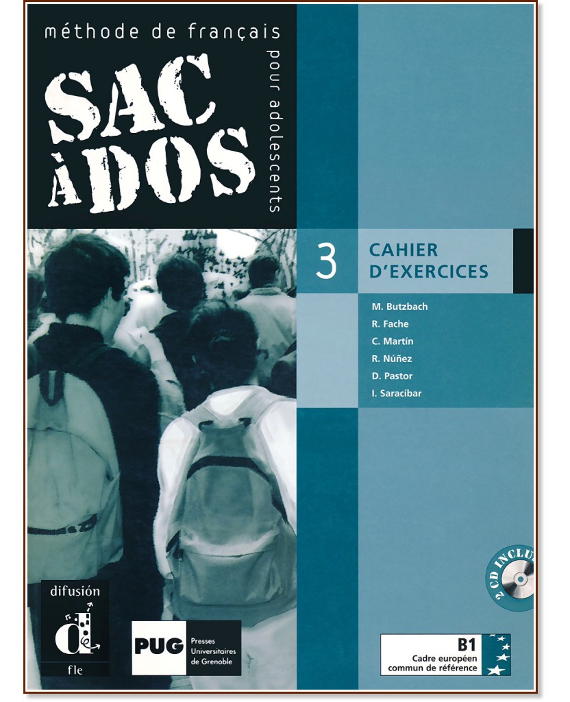 Sac à Dos:      :  3 (B1):   + 2 CD - Micheèle Butzbach, Carmen Martin Nolla, Dolorès-Danièle Pastor, Immaculada Saracibar Zaldivar -  