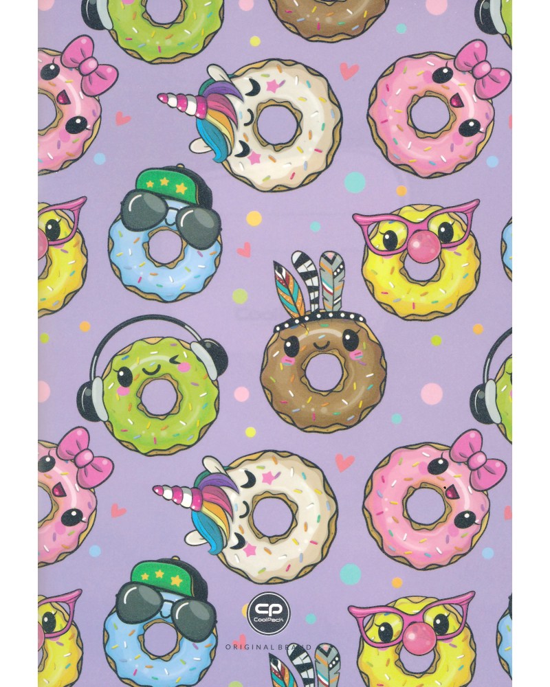 �������� � ������ ������ - ������ A5 � 60 ����� �� ������� Happy Donuts - ��������