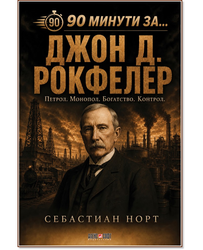90 минути за Джон Д. Рокфелер 90 минути за Джон Д. Рокфелер - Себастиан Норт - книга
