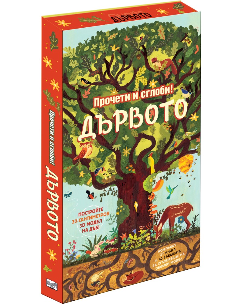 Прочети и сглоби: Дървото + макет Прочети и сглоби: Дървото + макет - Филипа Форестър - детска книга