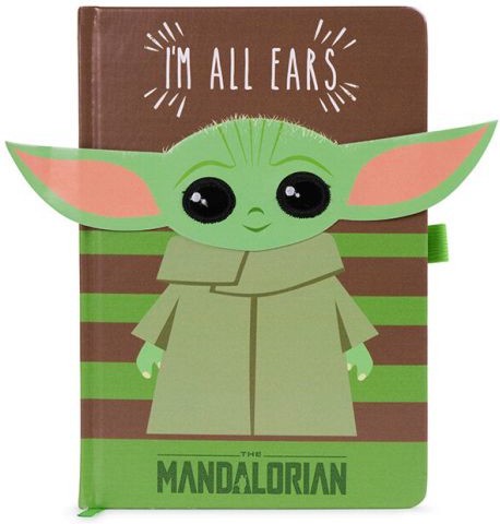 Тефтер The Mandalorian I'm All Ears Тефтер The Mandalorian I'm All Ears - A5, с широки редове - тефтер