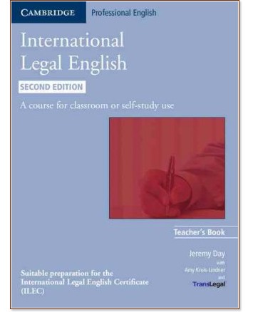 International Legal English:      :    - Second edition - Jeremy Day - 