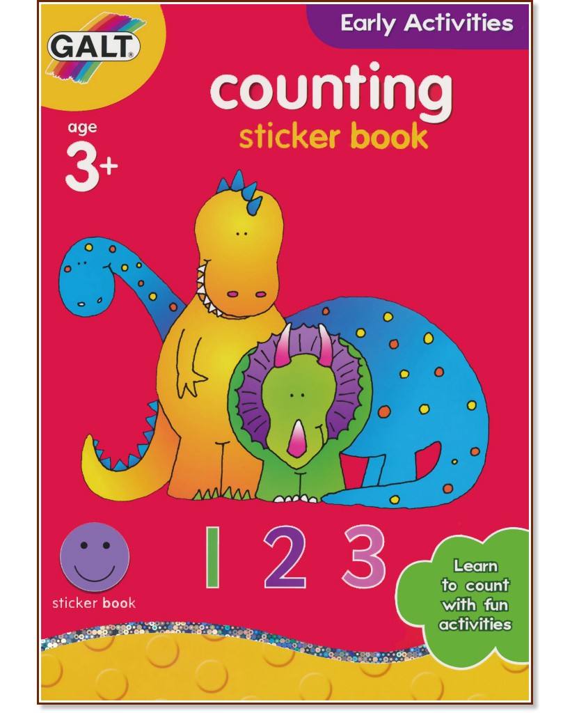 Galt:      -     : Counting - sticker book -  