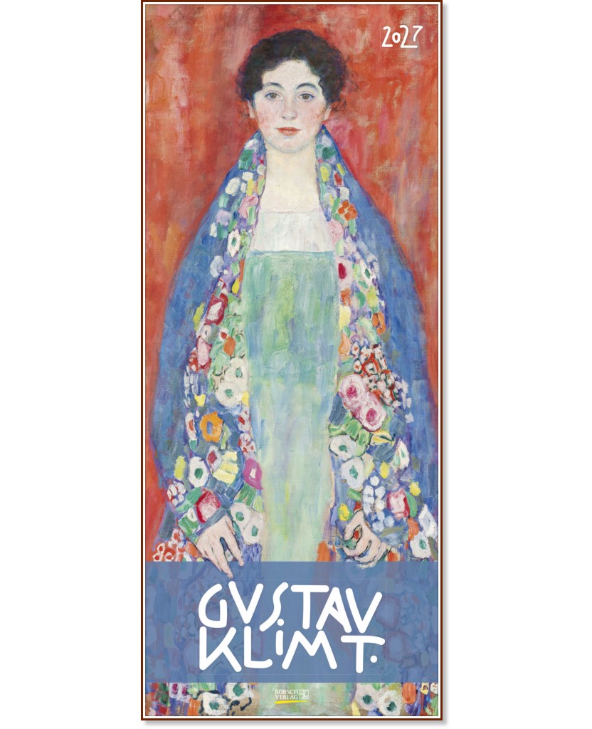 Стенен календар - Gustav Klimt 2027 Стенен календар - Gustav Klimt 2027 - календар