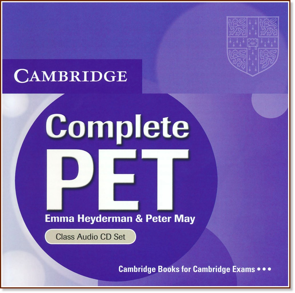Complete PET -  B1: 2 CD         PET - Emma Heyderman, Peter May - 