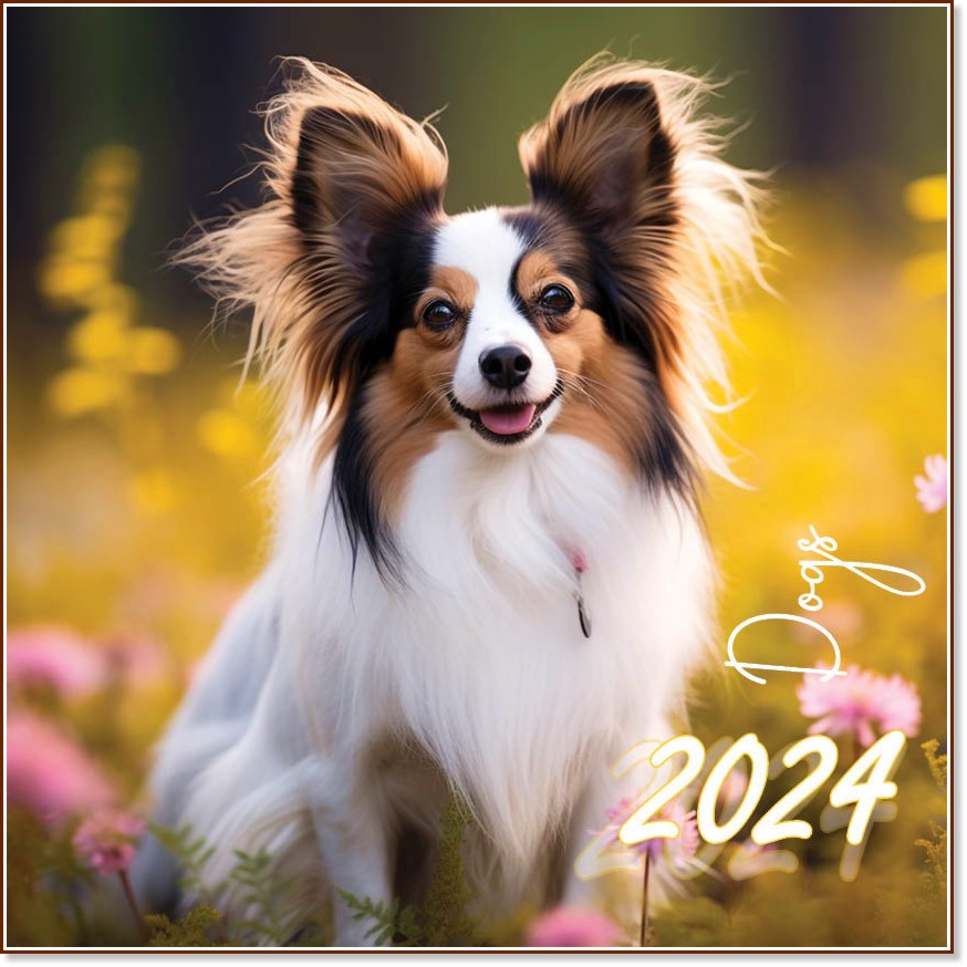Стенен календар - Кучета 2024 Стенен календар - Кучета 2024 - календар