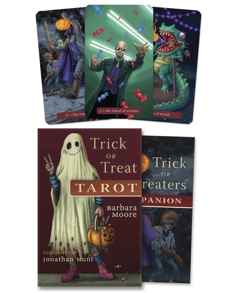 Trick or Treat Tarot Trick or Treat Tarot - Barbara Moore, Jonathan Hunt - карти таро