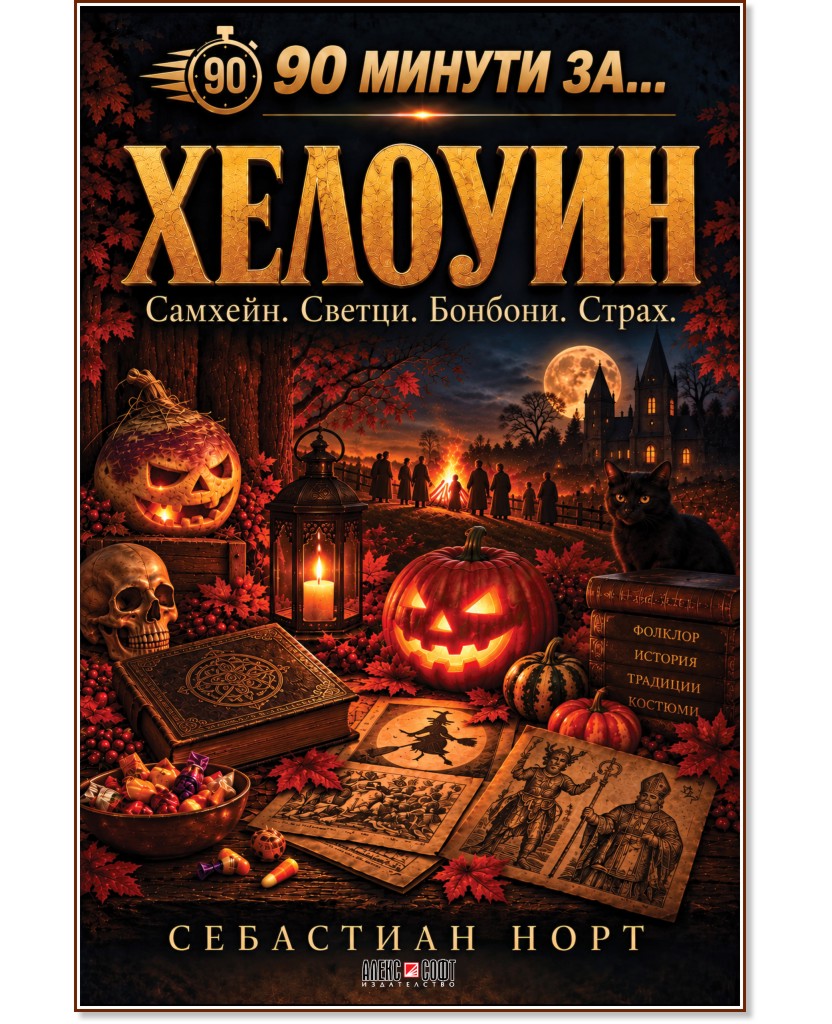 90 минути за Хелоуин 90 минути за Хелоуин - Себастиан Норт - книга