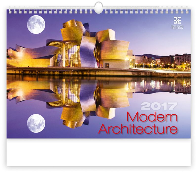 Стенен календар - Modern Architecture 2017 - store.bg