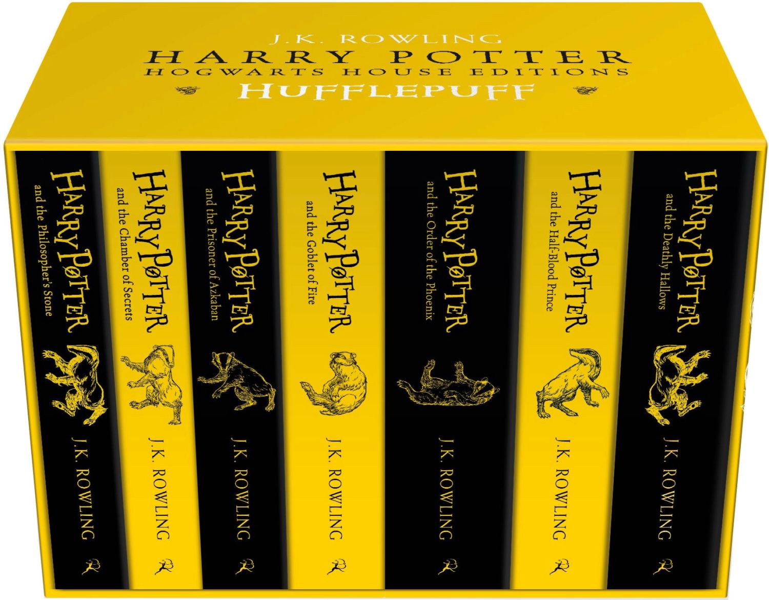 Harry Potter Hufflepuff House Editions Box Set store.bg