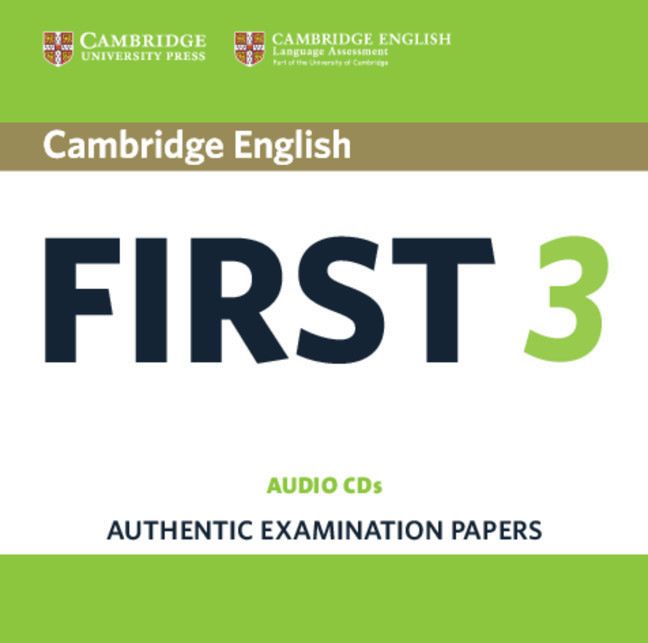 Cambridge English First 3 Audio CDs - store.bg