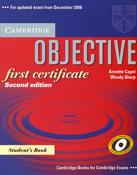 Objective First Certificate: Student's Book - Second Edition - учебник ...