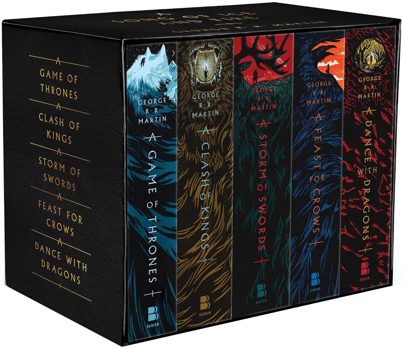 A Song of Ice and Fire 5 Copy Boxed Set