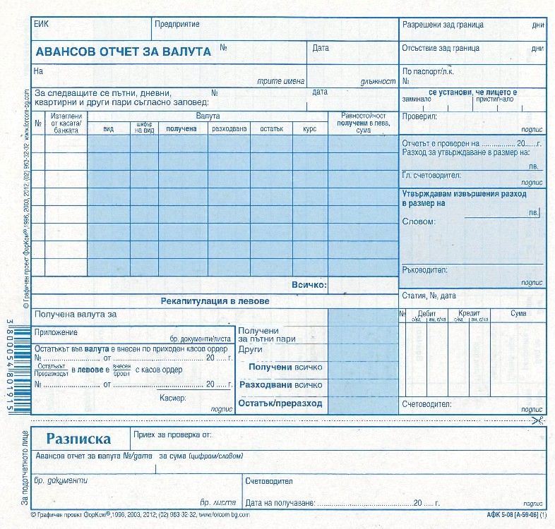 Авансовый отчет в какой срок Авансовый отчет в какой срок