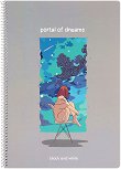 Тетрадка със спирала с широки редове Portal of dreams - Формат А4 с теми с 80 или 105 листа - тетрадка