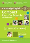 Compact First for Schools - Upper Intermediate (B2): DVD Presentation Plus :      - Second Edition - Barbara Thomas, Laura Matthews - 