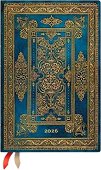 - Paperblanks Blue Luxe 2026 - 9.5  14 cm - 
