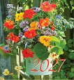 Стенен календар - Цветя 2027 - календар