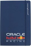 Тефтер с мека корица Pininfarina Segno Oracle Red Bull Racing - 14 x 21 cm от каменна хартия, с бели листове - тефтер