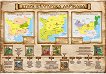 Голямо стенно табло: Линия на времето. Втора българска държава - 100 x 70 cm - табло
