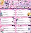 Етикети за тетрадки - Fleur - 18 броя - продукт