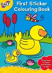 Galt:        : First Sticker Colouring Book -  