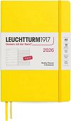 Тефтер Leuchtturm1917 Weekly Planner & Notebook 2026 - A5, с редове - тефтер