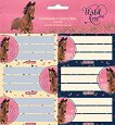 Етикети за тетрадки - Wild and Free - 18 броя - продукт