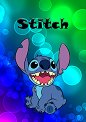 Тетрадка с големи квадратчета Stitch - Формат A5 с 20 листа - тетрадка