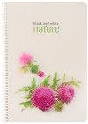Тетрадка със спирала с широки редове Nature - Формат А4 с теми със 100, 150 или 180 листа - тетрадка