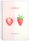 Тетрадка със спирала с широки редове Nature - Формат B5 с теми със 100, 150 или 180 листа - тетрадка