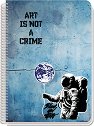 Тетрадка със спирала с широки редове Graffiti - Формат А5 с теми с 60, 80 или 105 листа - тетрадка